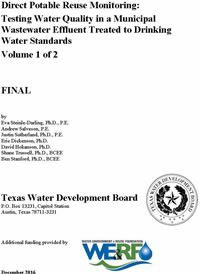 Direct Potable Reuse Resource Document - Final Report